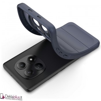 Magic Shield guminis dėklas - tamsiai mėlynas (Xiaomi Redmi Note 15 5G/4G/Poco M8 5G)